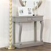 SCROLL MINK CONSOLE TABLE 90CM