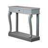 SCROLL MINK CONSOLE TABLE 90CM