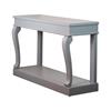 SCROLL MINK CONSOLE TABLE 130CM