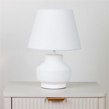 CHLOE CERAMIC BEDSIDE LAMP 36CM
