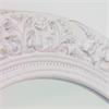 YVETTE CREAM ROUND MIRROR
