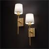 MADISON SET OF 2 USB RECHARGEABLE WALL LIGHTS 43CM