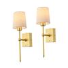 MADISON SET OF 2 USB RECHARGEABLE WALL LIGHTS 43CM
