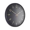 EMBER WALL CLOCK - CHARCOAL 36CM