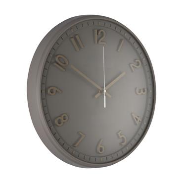 EMBER WALL CLOCK - TAUPE 36CM