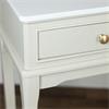 MONROE 3 DRAWER TABLE WITH MARBLE TOP STONE