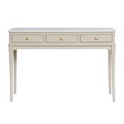 MONROE 3 DRAWER TABLE WITH MARBLE TOP STONE