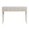 MONROE 3 DRAWER TABLE WITH MARBLE TOP STONE