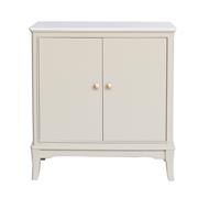 MONROE 2 DOOR CABINET WITH MARBLE TOP STONE
