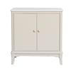 MONROE 2 DOOR CABINET WITH MARBLE TOP STONE