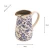BLUE FLORAL JUG