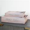 SET OF TWO BOOK BOX INTERIOR DESIGN