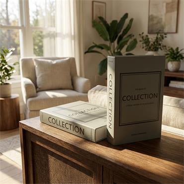 SET OF TWO BOOK BOX COLLECTION