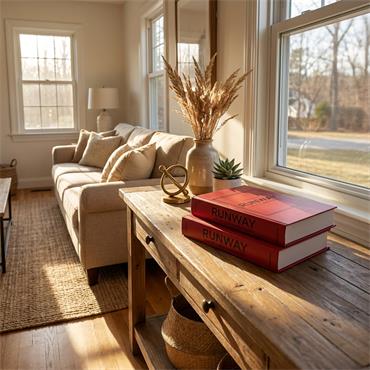 SET OF TWO BOOK BOX RUNWAY