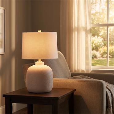 FABIA CERAMIC LAMP 58CM