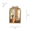 CLAYTON MIRROR WITH BOW 50CM