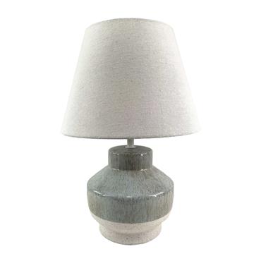PRESLEY CERAMIC BEDSIDE LAMP 36CM