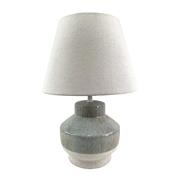 PRESLEY CERAMIC BEDSIDE LAMP 36CM