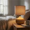 DAKOTA CERAMIC LAMP YELLOW 35CM