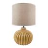DAKOTA CERAMIC LAMP YELLOW 35CM