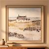 Framed Print Highland Cottage 80CM