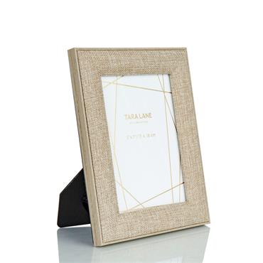 Beige Linen Photo Frame 5X7