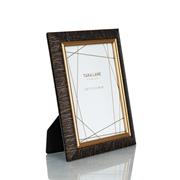 STANFORD WALNUT AND GOLD PHOTO FRAME 5X7