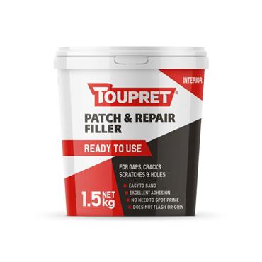 TOUPRET 1.5KG PATCH & REPAIR FILLER READY TO USE