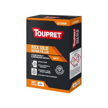 TOUPRET 2KG ROCK SOLID REPAIR FILLER