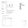 URBAN BRUSHED GOLD BASIN MIXER INC WASTE