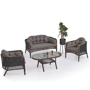 CORRIB VIOLET 4 PIECE GARDEN SET