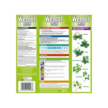 500ML WEEDOL LAWN KILLER
