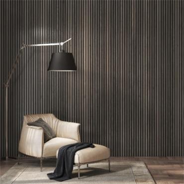 ACOUSTIC WALL PANEL SMOKED OAK 605X2400MM