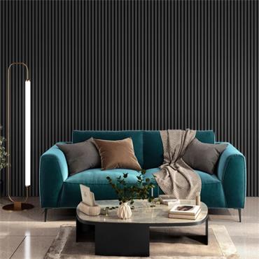 ACOUSTIC WALL PANEL DARK GREY  605X2400MM