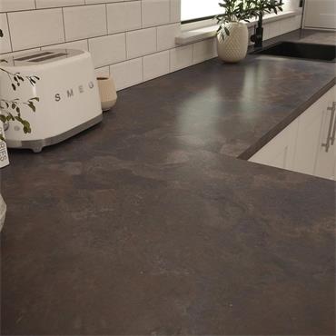 38mm X 3.0Mtr WORKTOP RUSTY IRON