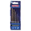 FAITHFULL 5 PIECE QUICK CHANGE HSS COBALT IMPACT DRILL