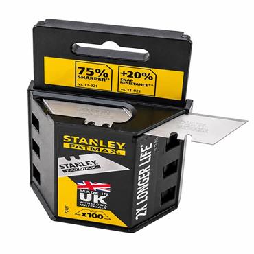 Stanley Replacement Trimming Knife Blades (100)