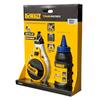 DeWalt 30m (100ft) Chalk Line & Blue Chalk Set
