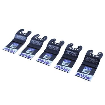 Faithfull 32mm Multi-Tool Speed Edge Blade (5 Pack)