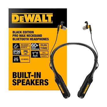 DeWalt Bluetooth Headphone & Speaker