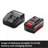 Einhell 18V Angle Grinder Kit with a 4.0Ah Li-Ion Batte