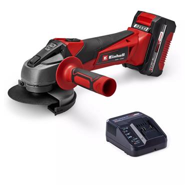 Einhell 18V Angle Grinder Kit with a 4.0Ah Li-Ion Batte