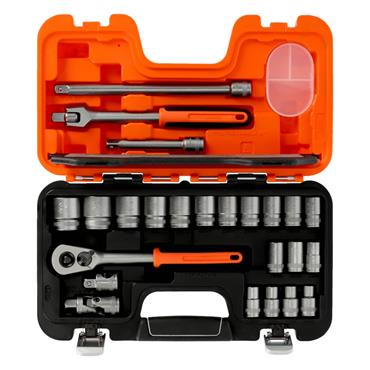 Bahco 1/2in Drive Socket Set (24 Piece)