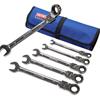 Faithfull 6 Piece Ratchet Combination Spanner Set