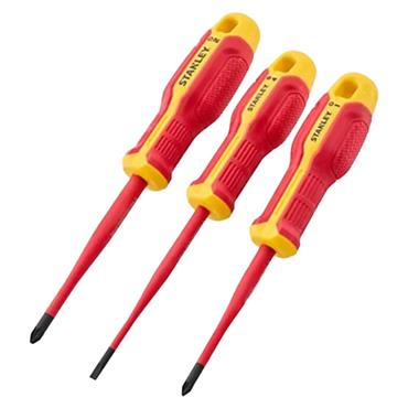 Stanley 3 Piece VDE Screwdriver Set