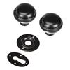 BLACK RIM FURNITURE HANDLE KNOB
