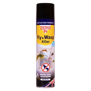 ZERO IN FLY & WASP KILLER SPRAY 300ML