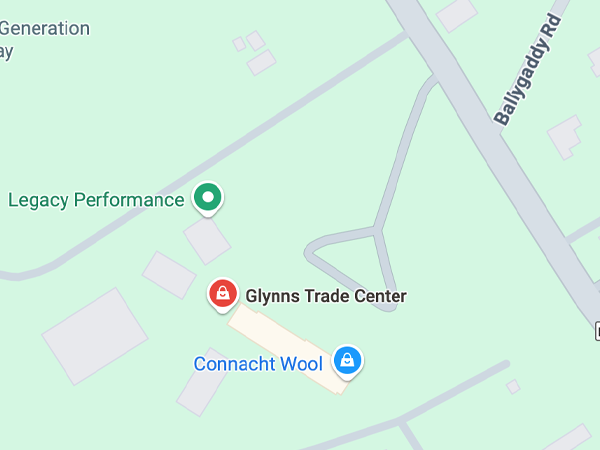 Glynns Airglooney Glynns Home & Hardware Unit 6, Airglooney Business Park Ballygaddy Road, Tuam, Co. Galway  H54 F659
