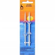 Cable needle straight (set of 2)