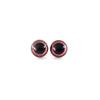 25mm Pink Glitter Toy Eyes (Safety Eyes) - 1 Pair  